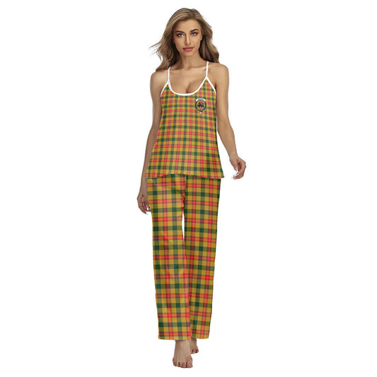 Baxter Tartan Crest Cami Pajamas Sets