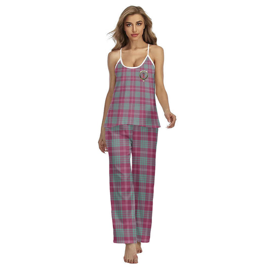 Crawford Ancient Tartan Crest Cami Pajamas Sets