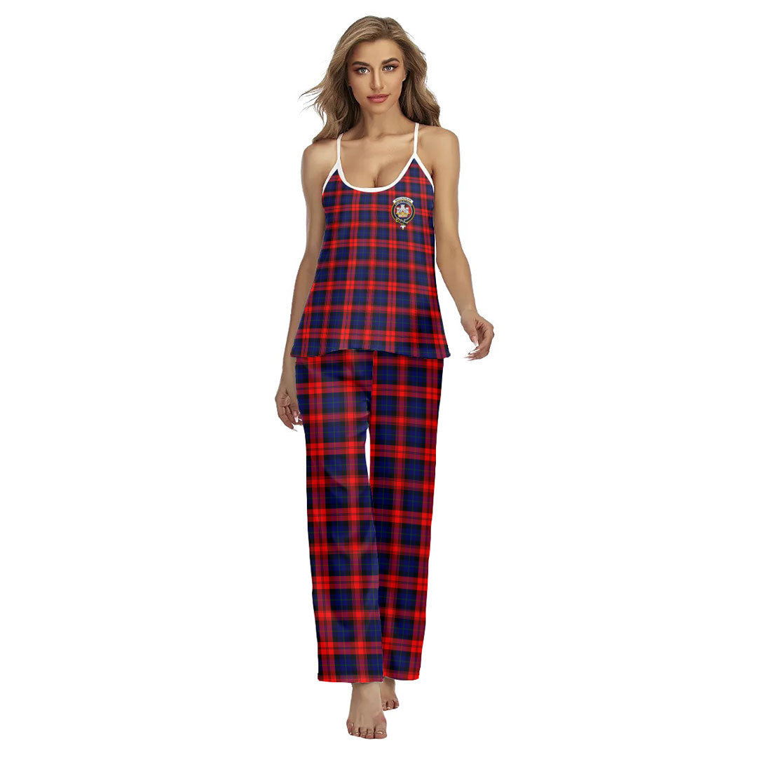 MacLachlan Modern Tartan Crest Cami Pajamas Sets