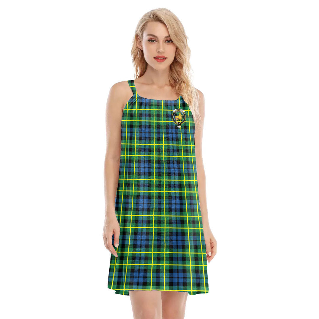 Campbell of Breadalbane Ancient Tartan Crest O-neck Cami Dress