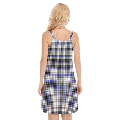 Sir Walter Scott Tartan Plaid O-neck Cami Dress