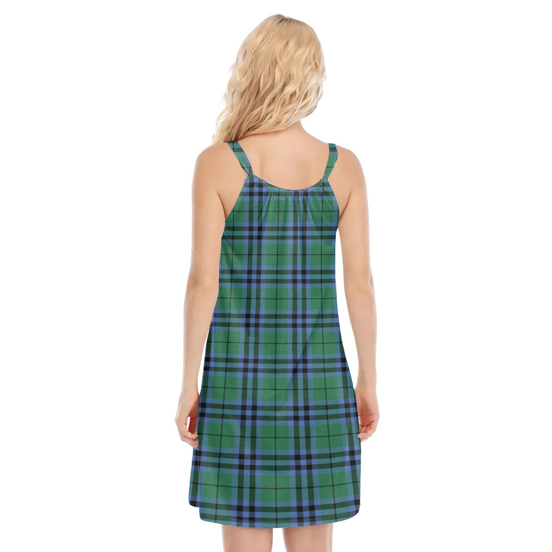 Keith Ancient Tartan Crest O-neck Cami Dress