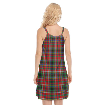 Anderson of Arbrake Tartan Crest O-neck Cami Dress