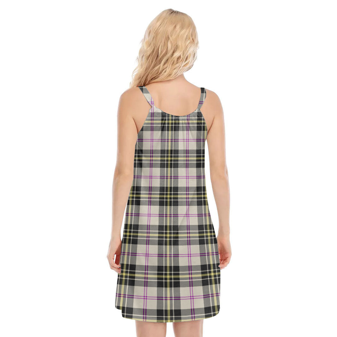 MacPherson Dress Ancient Tartan Crest O-neck Cami Dress