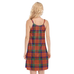 Nicolson Ancient Tartan Crest O-neck Cami Dress