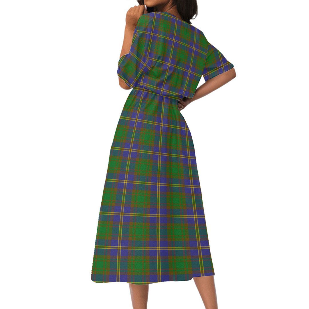 Strange of Balkaskie Tartan Plaid Women's Elastic Waist Dress