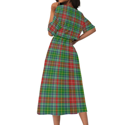 Muirhead Tartan Crest Women's Elastic Waist Dress