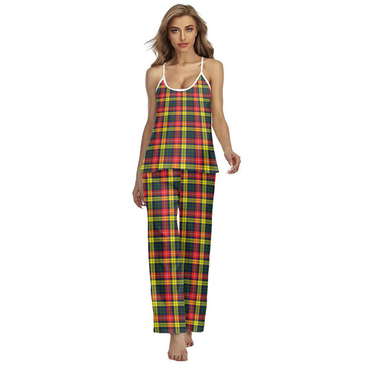 Buchanan Modern Tartan Plaid Cami Pajamas Sets