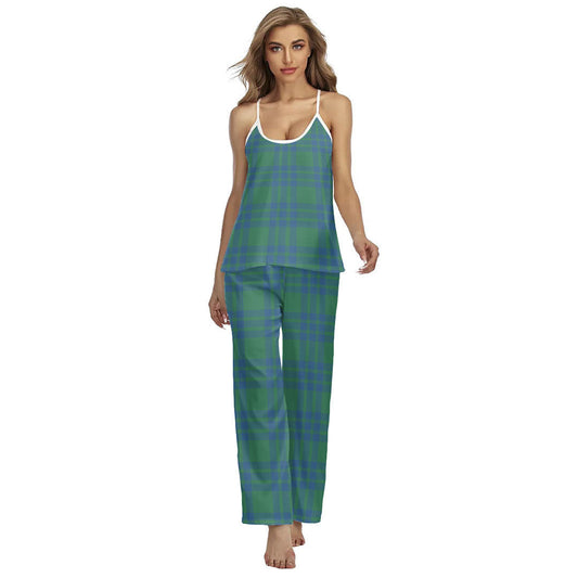 Montgomery Ancient Tartan Plaid Cami Pajamas Sets