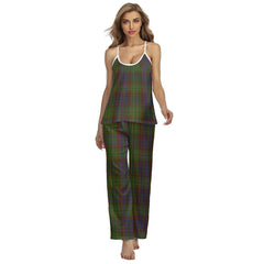 Cunningham Hunting Modern Tartan Plaid Cami Pajamas Sets