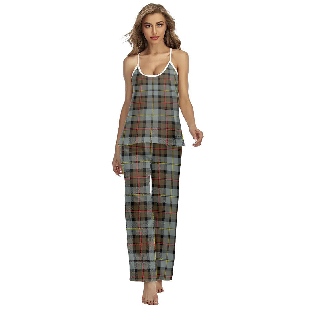 MacLeod of Harris Weathered Tartan Plaid Cami Pajamas Sets