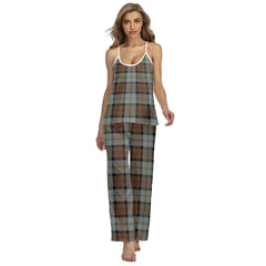 MacLeod of Harris Weathered Tartan Plaid Cami Pajamas Sets