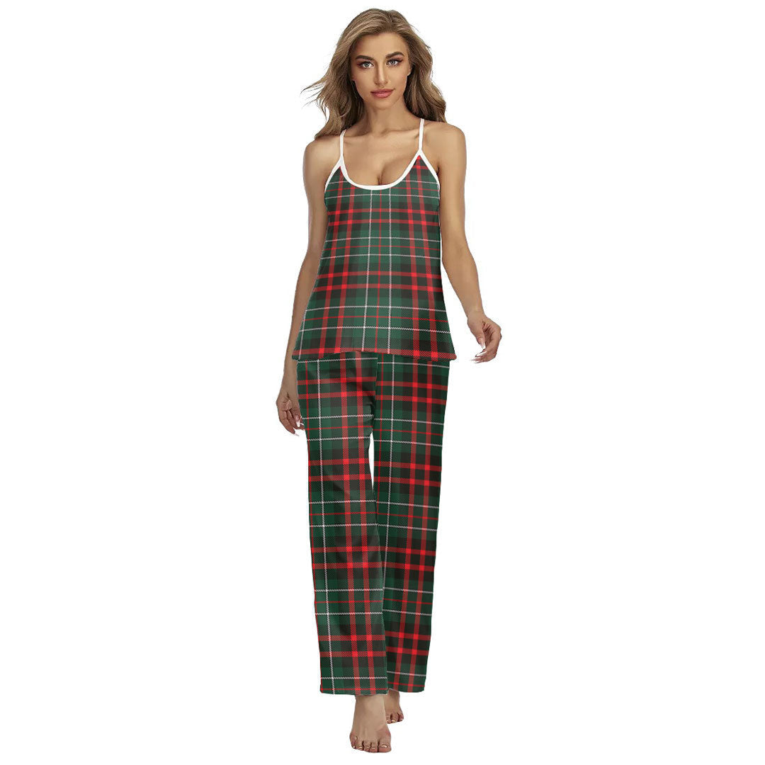 MacDiarmid Modern Tartan Plaid Cami Pajamas Sets