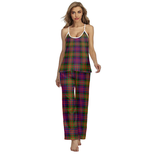 Carnegie Modern Tartan Plaid Cami Pajamas Sets