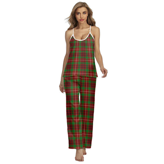 Ainslie Tartan Plaid Cami Pajamas Sets