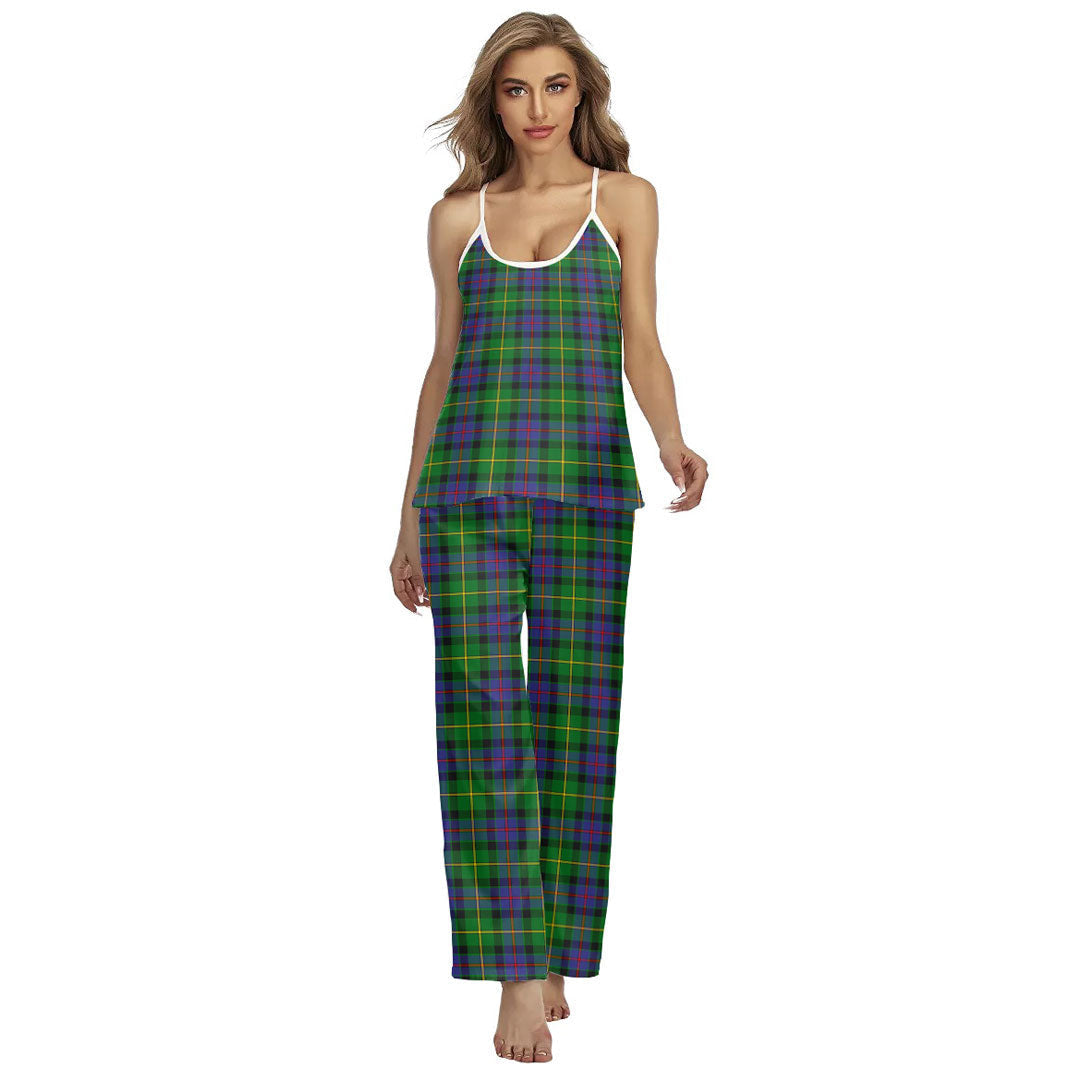 Tait Modern Tartan Plaid Cami Pajamas Sets