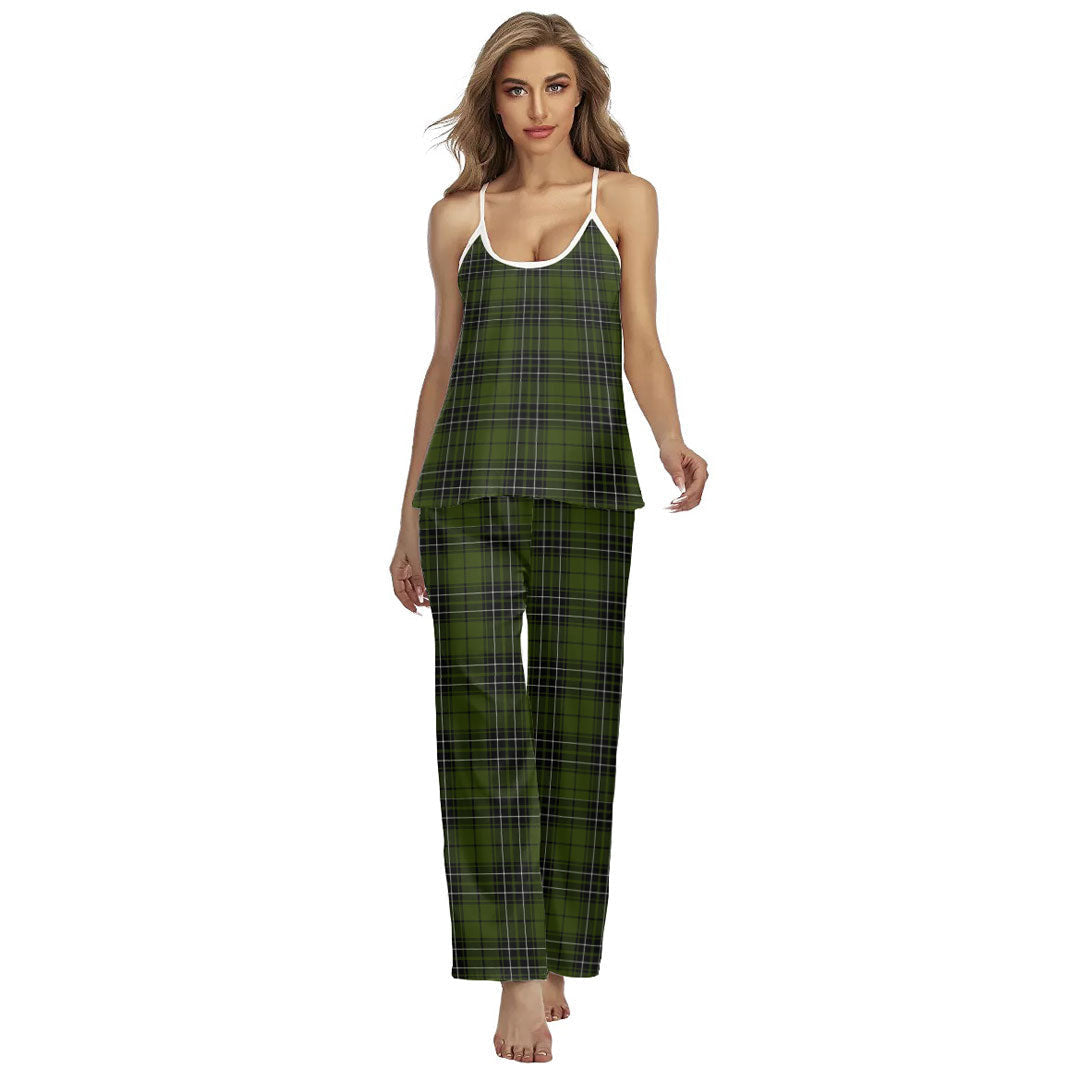 MacLean Hunting Tartan Plaid Cami Pajamas Sets