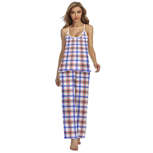 Boswell Modern Tartan Plaid Cami Pajamas Sets