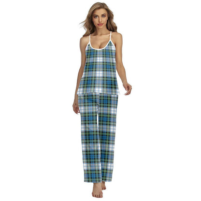 Campbell Dress Ancient Tartan Plaid Cami Pajamas Sets