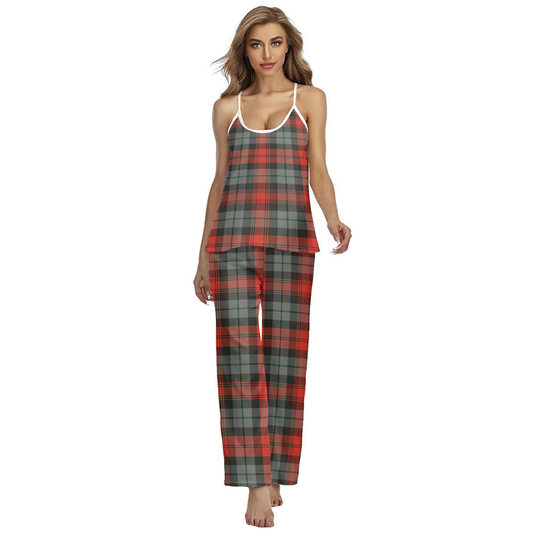 MacLachlan Weathered Tartan Plaid Cami Pajamas Sets