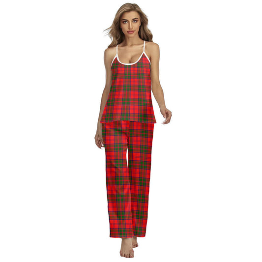 Grant Modern Tartan Plaid Cami Pajamas Sets