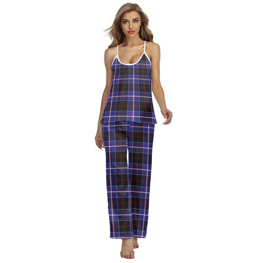 Dunlop Modern Tartan Plaid Cami Pajamas Sets