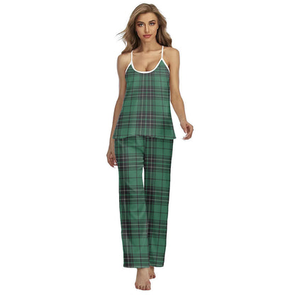 MacLean Hunting Ancient Tartan Plaid Cami Pajamas Sets