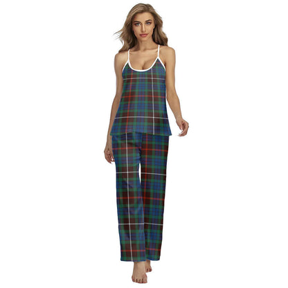 Fraser Hunting Ancient Tartan Plaid Cami Pajamas Sets