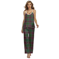 Crosbie Tartan Plaid Cami Pajamas Sets