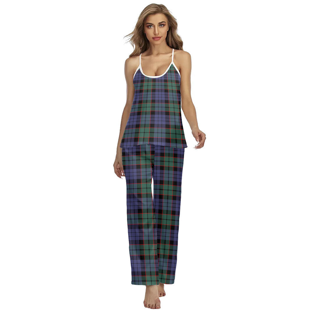 Fletcher Modern Tartan Plaid Cami Pajamas Sets