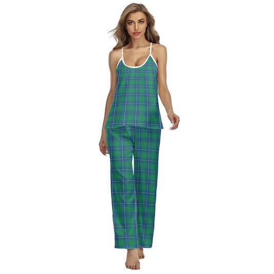 Irvine Ancient Tartan Plaid Cami Pajamas Sets