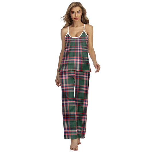 MacFarlane Hunting Modern Tartan Plaid Cami Pajamas Sets