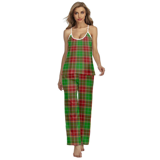 Baxter Modern Tartan Plaid Cami Pajamas Sets