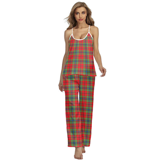 MacLean of Duart Modern Tartan Plaid Cami Pajamas Sets