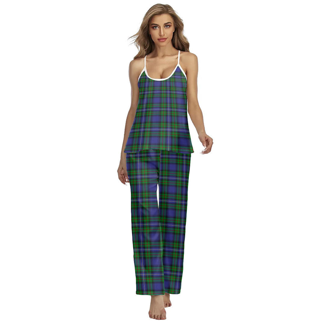 Robertson Hunting Modern Tartan Plaid Cami Pajamas Sets
