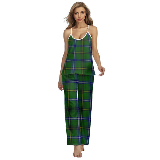 Henderson Modern Tartan Plaid Cami Pajamas Sets