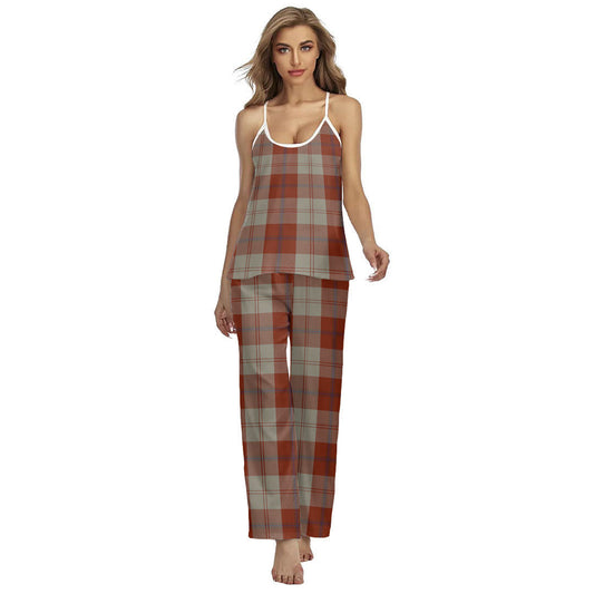 Davidson Dress Dancers Tartan Plaid Cami Pajamas Sets