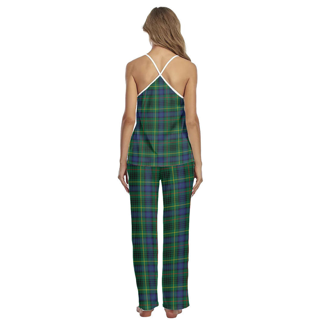 Stewart Hunting Modern Tartan Plaid Cami Pajamas Sets