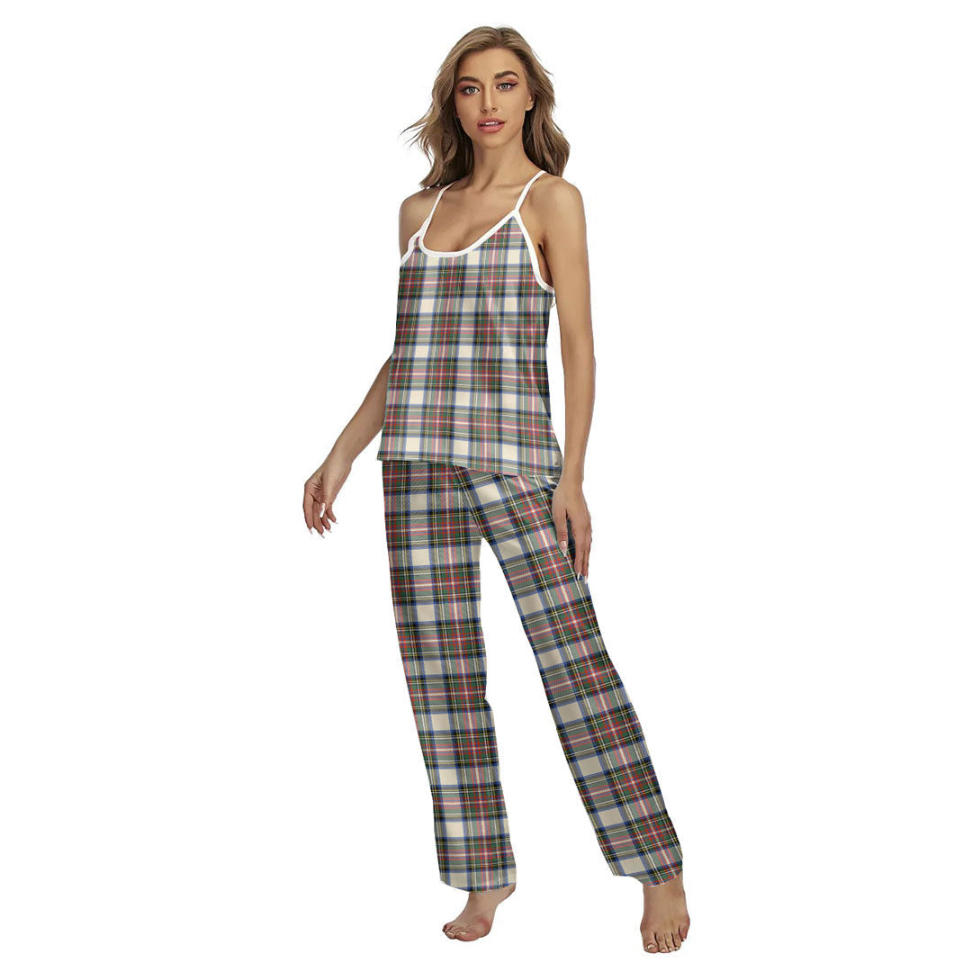 Stewart Dress Ancient Tartan Plaid Cami Pajamas Sets