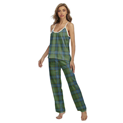 MacMillan Hunting Ancient Tartan Plaid Cami Pajamas Sets