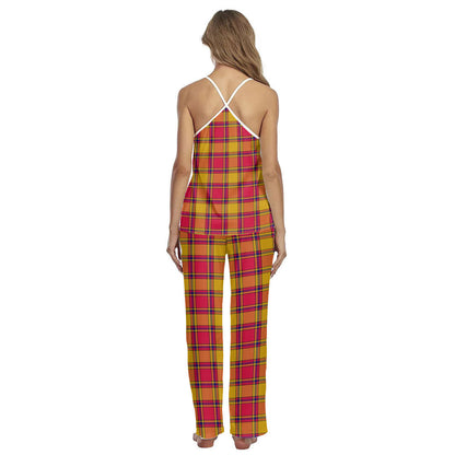 Scrymgeour Tartan Plaid Cami Pajamas Sets