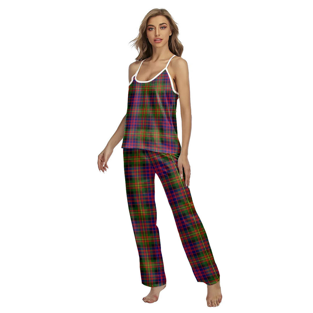 Carnegie Modern Tartan Plaid Cami Pajamas Sets