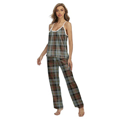 MacLeod of Harris Weathered Tartan Plaid Cami Pajamas Sets