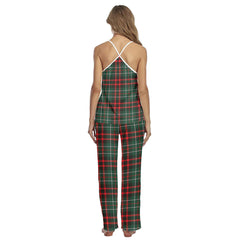 MacDiarmid Modern Tartan Plaid Cami Pajamas Sets