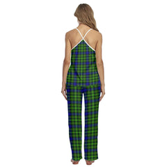Rollo Modern Tartan Plaid Cami Pajamas Sets