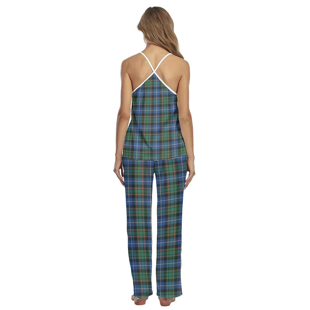 MacRae Hunting Ancient Tartan Plaid Cami Pajamas Sets