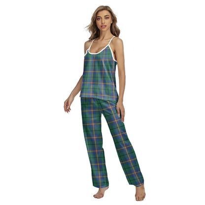 Carmichael Ancient Tartan Plaid Cami Pajamas Sets