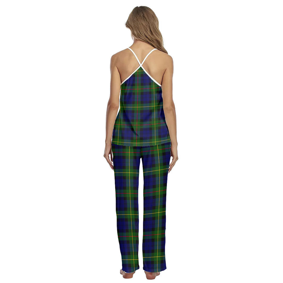 MacEwen Modern Tartan Plaid Cami Pajamas Sets