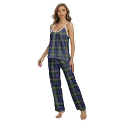 Baird Modern Tartan Plaid Cami Pajamas Sets