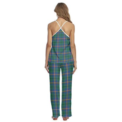 Carmichael Ancient Tartan Plaid Cami Pajamas Sets